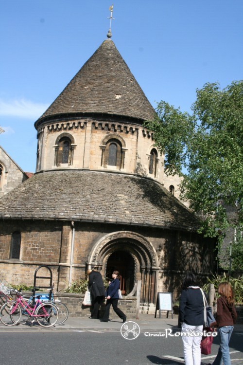 Cambridge. Iglesia del Santo Sepulcro.Vista oeste
