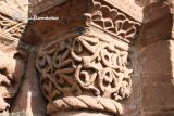 Leominster. Santos Peter y Paul.Capitel con decoracion de entrelazo