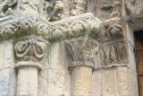 Patrixbourne. Iglesia de Santa Maria.Capiteles del lado izquierdo
