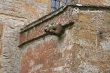 Oxhill. Iglesia de San Lorenzo.Gargola