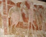 Hardham. Hardham.Iglesia de Saint Botolph. Huida a Egipto