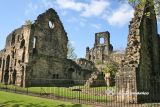 Kirkstall (Leeds). Abadia.Muros de la enfermeria