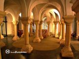 Worcester. Worcester.Catedral de Cristo y la Bendita Virgen Maria. cripta 