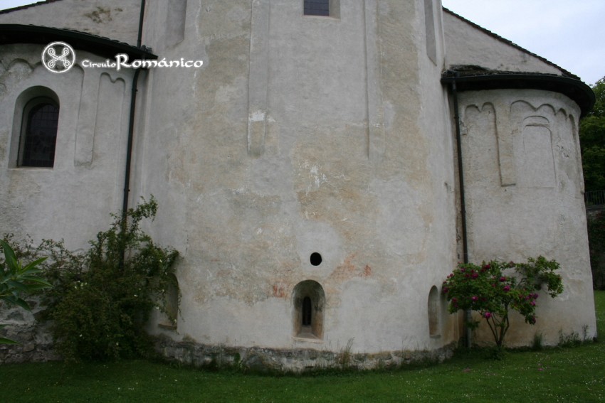 Spiez. Schlosskirche. Ábside laterales
