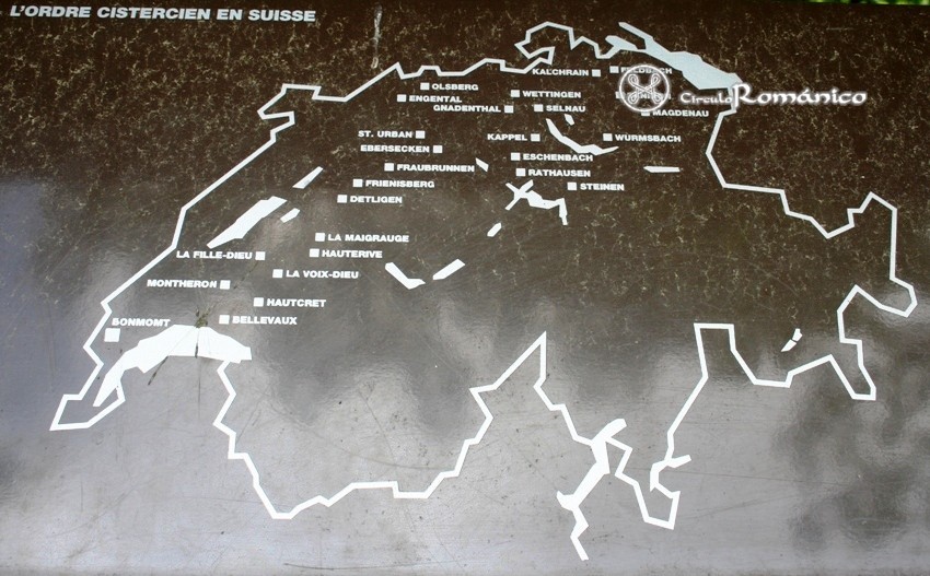 Bonmont. Orden Cisterciense en Suiza