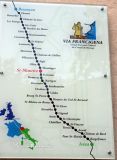 San Mauricio. Abadía de St. Maurice. Parada de la vía Francigena del Camino de Santiago