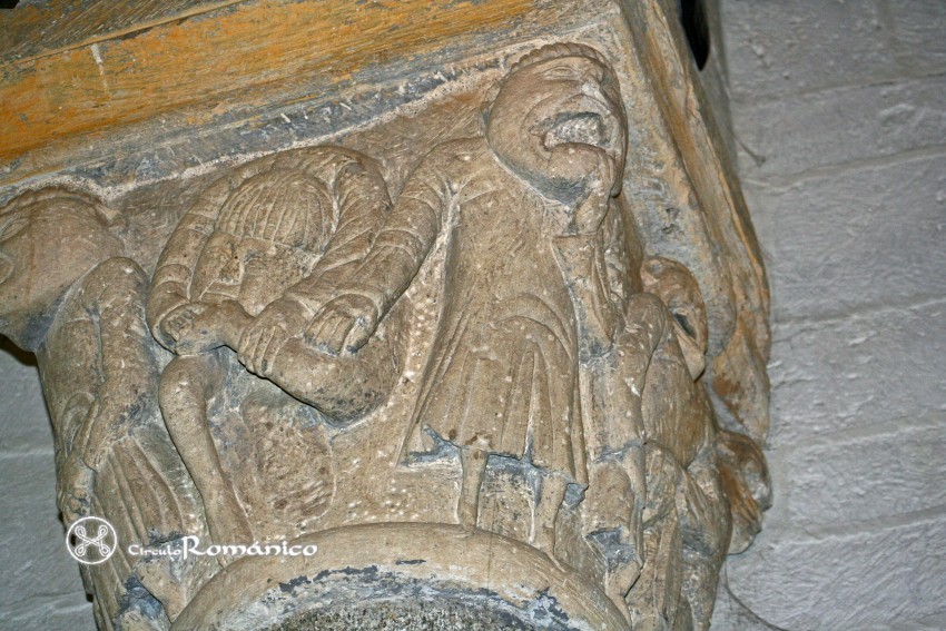 Grandson. San Juan Bautista. Capitel figurado