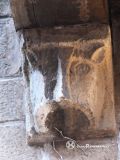 MUHBA. Conventet del Monasterio de Pedralbes. Santa María de Besalú. Canecillo zoomorfo