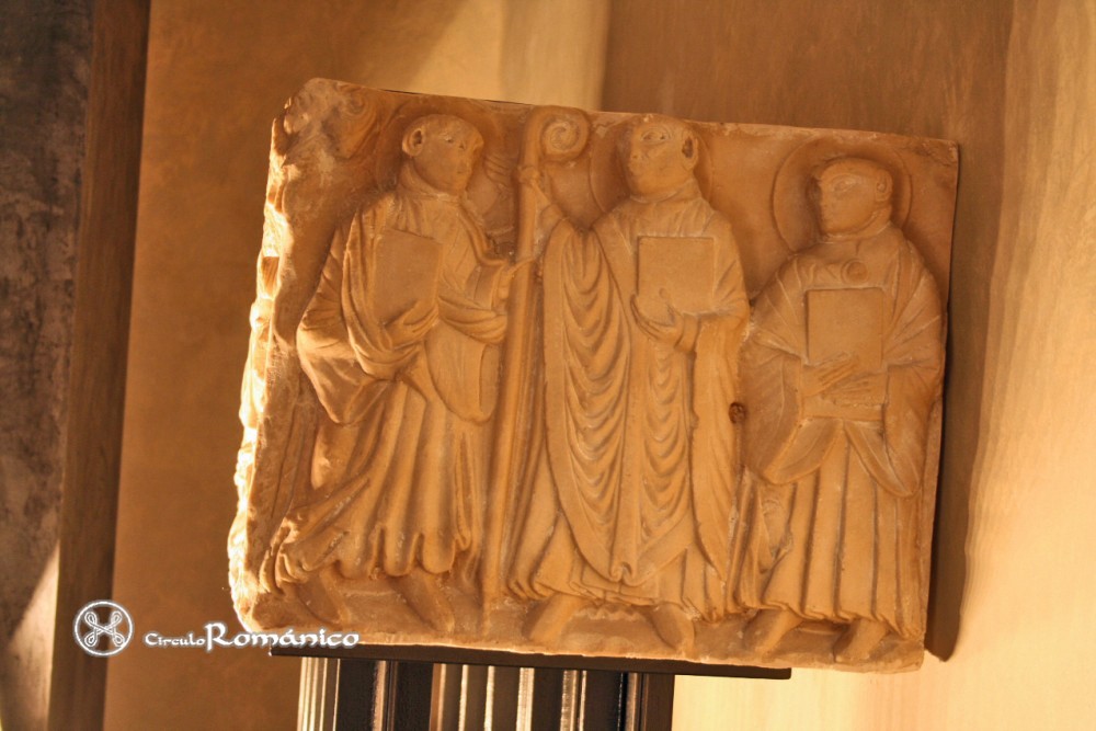 Cabestany. Mº de Reproducciones Artísticas. San Sernin flanqueado por San Honesto y San Papoul