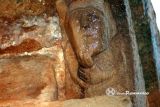 Villaseca. San Roman. Canecillo con hombre mesandose la barba